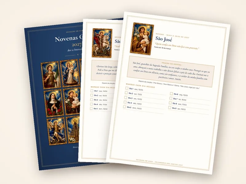 12 Novenas Curtas dos Intercessores